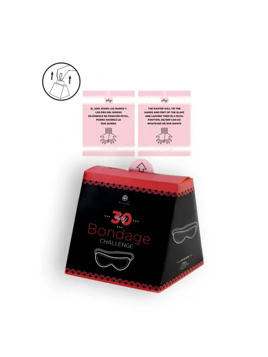JOGO 30 DAY BONDAGE CHALLENGE EM INGLÊS E ESPANHOL SECRET PLAY