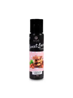 GEL LUBRIFICANTE COM SABOR A CHOCOLATE E AVELÃS SWEET LOVE SECRET PLAY 60ML