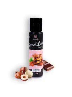 GEL LUBRIFICANTE COM SABOR A CHOCOLATE E AVELÃS SWEET LOVE SECRET PLAY 60ML
