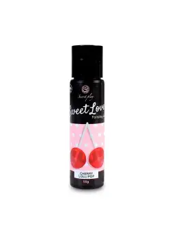 GEL LUBRIFICANTE COM SABOR A CHUPA DE CEREJA SWEET LOVE SECRET PLAY 60ML