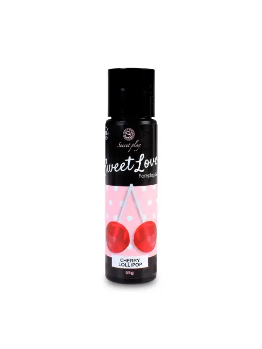 GEL LUBRIFICANTE COM SABOR A CHUPA DE CEREJA SWEET LOVE SECRET PLAY 60ML GEL LUBRIFICANTE COM SABOR A CHUPA DE CEREJA SWEET LOVE SECRET PLAY 60ML