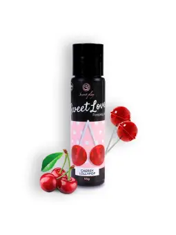 GEL LUBRIFICANTE COM SABOR A CHUPA DE CEREJA SWEET LOVE SECRET PLAY 60ML
