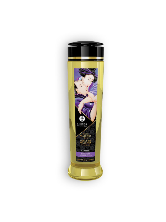 ÓLEO DE MASSAGEM SHUNGA LIBIDO FRUTOS EXÓTICOS 240ML