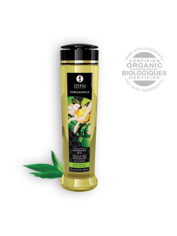 ÓLEO DE MASSAGEM SHUNGA ORGANICA CHÁ VERDE 240ML