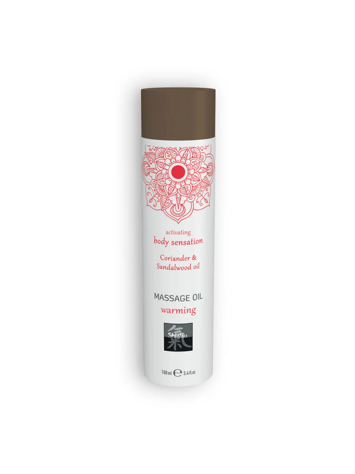 ÓLEO DE MASSAGEM WARMING DE COENTROS E SÂNDALO SHIATSU™ 100ML