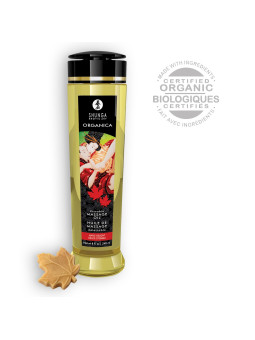 ÓLEO DE MASSAGEM SHUNGA ORGANICA DELÍCIA DE ACÉR 240ML