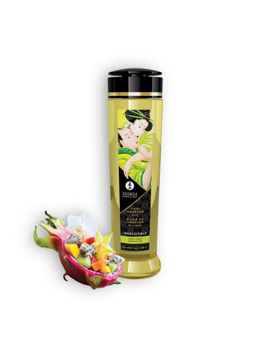 ÓLEO DE MASSAGEM SHUNGA IRRESISTIBLE FUSÃO ASIÁTICA 240ML