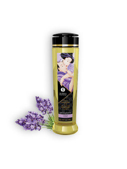 ÓLEO DE MASSAGEM SHUNGA SENSATION LAVANDA 240ML