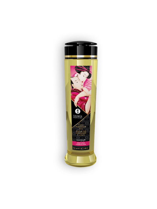 ÓLEO DE MASSAGEM SHUNGA AMOUR DOCE LOTUS 240ML