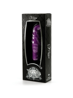 VIBRADOR FRIGGA ROXO EMBALAGEM PRETA