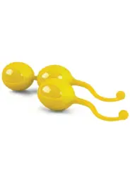 BOLAS VAGINAIS THE DUKES AMARELAS