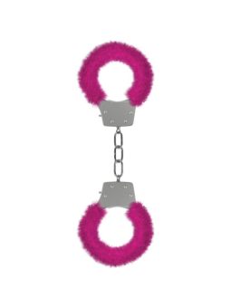 ALGEMAS COM PELUCHE PLEASURE FURRY HANDCUFFS ROSA