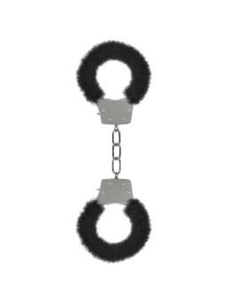 ALGEMAS COM PELUCHE PLEASURE FURRY HANDCUFFS PRETAS
