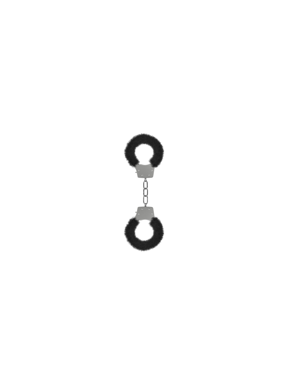 ALGEMAS COM PELUCHE PLEASURE FURRY HANDCUFFS PRETAS