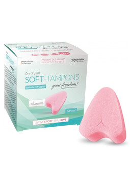 CAIXA COM 3 TAMPÕES SOFT-TAMPONS NORMAL
