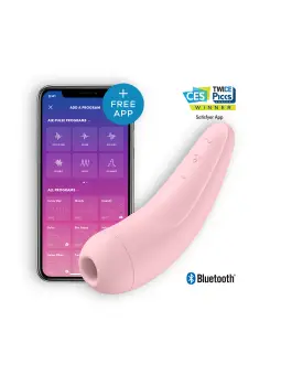 ESTIMULADOR CURVY 2+ COM APP SATISFYER ROSA