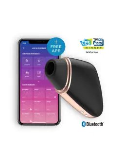 ESTIMULADOR LOVE TRIANGLE COM APP SATISFYER PRETO