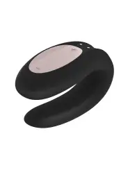 VIBRADOR DOUBLE JOY COM APP SATISFYER PRETO