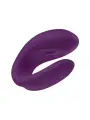 VIBRADOR DOUBLE JOY COM APP SATISFYER ROXO
