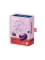 VIBRADOR DOUBLE JOY COM APP SATISFYER ROXO