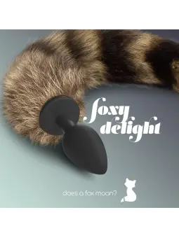 PLUG ANAL COM CAUDA FOXY DELIGHT SILICONE CRUSHIOUS