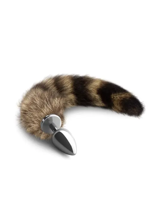 PLUG ANAL COM CAUDA FOXY SILVER METAL CRUSHIOUS