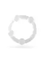 SET DE ANÉIS PENIANOS TRIPLE BEAD TRANSPARENTES CRUSHIOUS