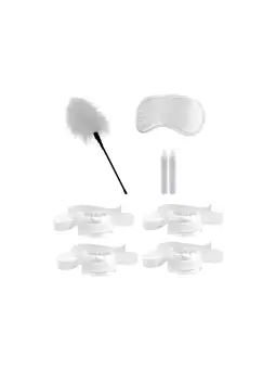 KIT DE RESTRIÇÃO HONEYMOON BONDAGE KIT OUCH! BRANCO