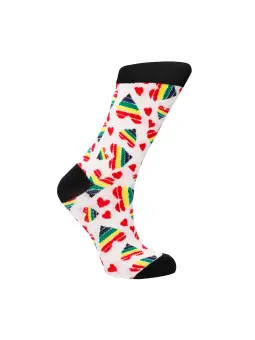 MEIAS HAPPY HEARTS SHOTS - 36-41