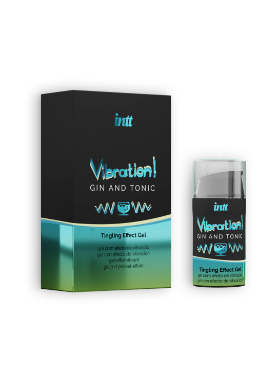 GEL COM VIBRAÇÃO VIBRATION GIN E TÓNICA INTT 15ML