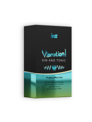 GEL COM VIBRAÇÃO VIBRATION GIN E TÓNICA INTT 15ML