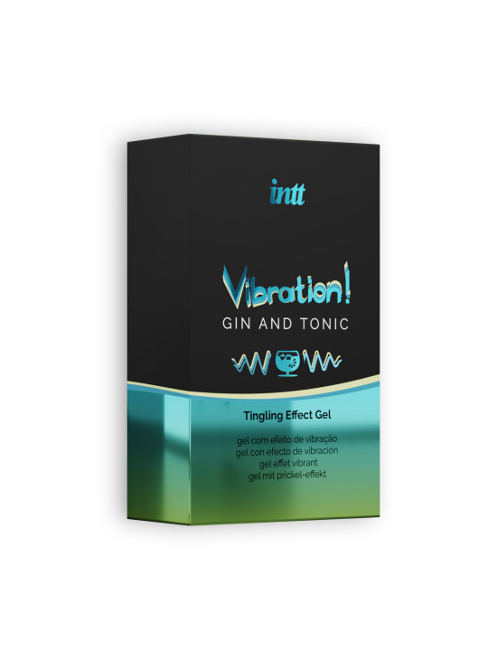 GEL COM VIBRAÇÃO VIBRATION GIN E TÓNICA INTT 15ML