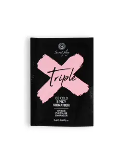 GEL ESTIMULANTE TRIPLE X UNISEXO SECRET PLAY 2ML