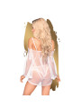 CAMISA DE NOITE E CUECA LIP SMACKER PENTHOUSE BRANCA