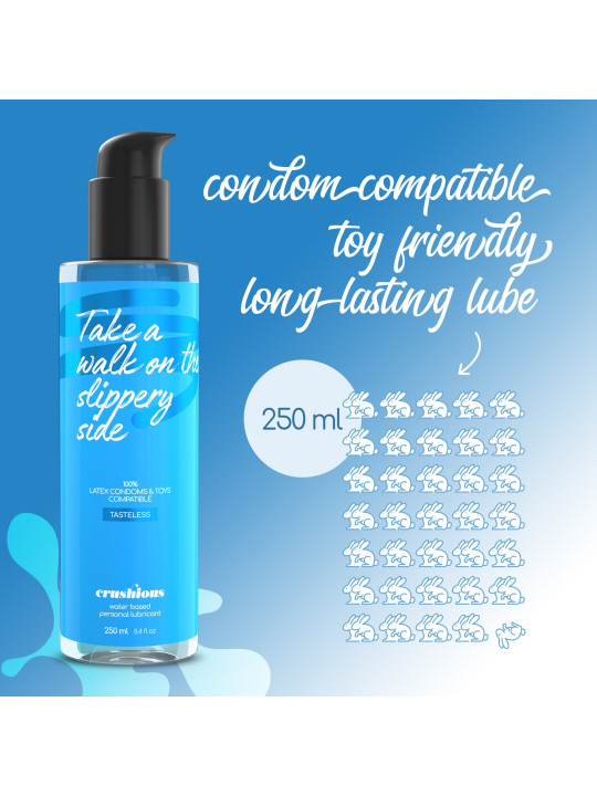 LUBRIFICANTE À BASE DE ÁGUA 250 ML CRUSHIOUS