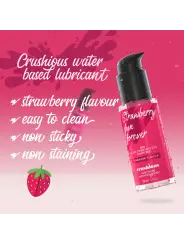 LUBRIFICANTE COM SABOR A MORANGO 50 ML CRUSHIOUS