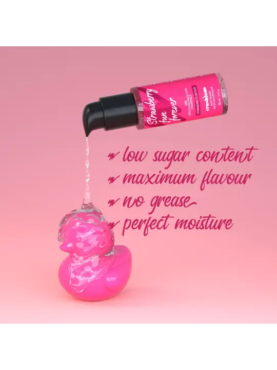 LUBRIFICANTE COM SABOR A MORANGO 50 ML CRUSHIOUS