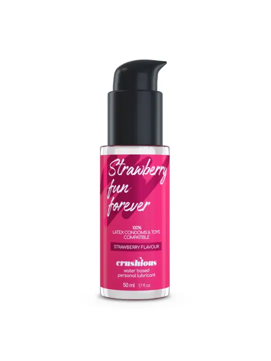 LUBRIFICANTE COM SABOR A MORANGO 50 ML CRUSHIOUS