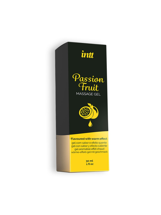 GEL DE MASSAGEM COM SABOR A MARACUJÁ INTT 30ML