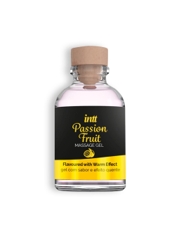 GEL DE MASSAGEM COM SABOR A MARACUJÁ INTT 30ML