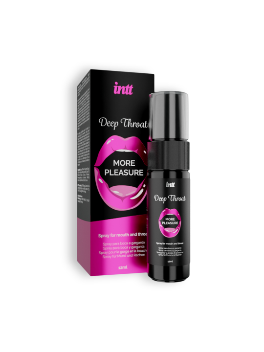 SPRAY PARA SEXO ORAL DEEP THROAT 12ML INTT