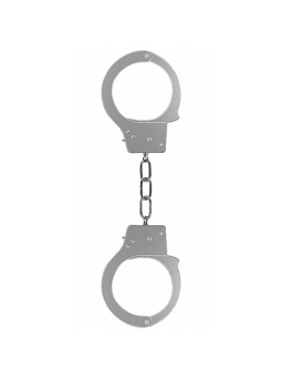 ALGEMAS EM METAL BEGINNER'S HANDCUFFS PRATEADAS