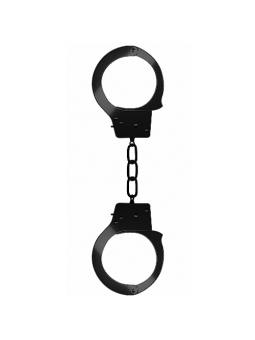 ALGEMAS EM METAL BEGINNER'S HANDCUFFS PRETAS