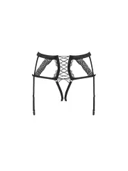 CINTO DE LIGAS E TANGA BRAVELLE OBSSESSIVE PRETO