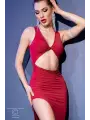 VESTIDO CR-4445 VERMELHO VESTIDO CR-4445 VERMELHO