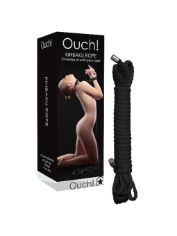 CORDA DE RESTRIÇÃO KINBAKU 10 METROS PRETA