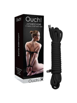 CORDA DE RESTRIÇÃO JAPANESE 5 METROS PRETA