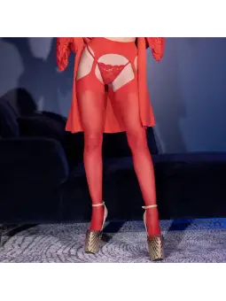 COLLANTS EFEITO MEIAS DE LIGAS CR-4312 VERMELHOS