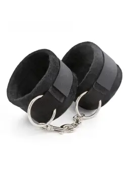 ALGEMAS DE VELCRO TOUGH LOVE COM CORRENTE DE 40CM EXTRA CRUSHIOUS PRETAS