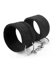 ALGEMAS DE VELCRO TOUGH LOVE COM CORRENTE DE 40CM EXTRA CRUSHIOUS PRETAS